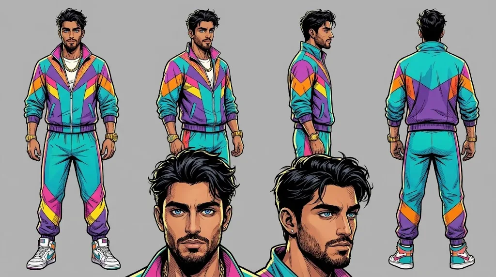 Character Sheet — Comic