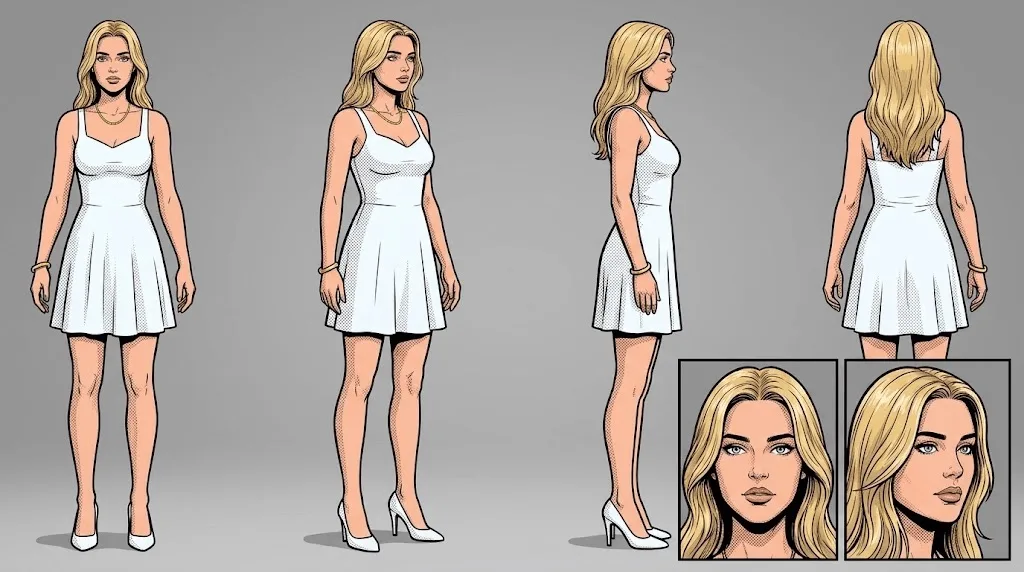 Character Sheet — Comic